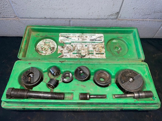 Greenlee Hydraulic Punch Driver Set