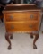 Louis XV French Oak 2 Drawer Commode Chest or Nightstand