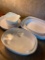 Multiple Corningware Casserole Dishes and RARE Saucemaker
