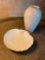 Lenox Porcelain Vase and Shell Plate