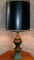 Mid Century Modern Copper & Patina Toned Table Lamp