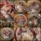 Very Rare Limited Edition Set of Musical...Moments Wizard of Oz Knowles Collector's Plates with COA