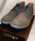 Florsheim Jeremy Chucca Gray Suede...Blue Sole Shoes - Mens Size 7.5 - New in Original Box