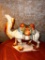 Chinese Tang Sansai Hand Painted Glazed Tang Camel - Stamped