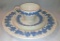 Vintage Wedgwood Porcelain...China Embossed Queens Ware - Etruria/Barlasto - with Shell Edge