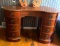 Solid Wood Vintage Kidney Shaped Desk