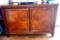 Mission Lined Mahogany Server & Storage Cabinet