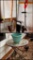 Outdoor Table, Planter with a Rake, Shovel & Weed Wacker - SEE PICTURES!