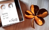 Luck of the Irish! 24K Gold-Plated Four Leaf Clover with LENOX Platter,...Irish Vase, Canister & Mor