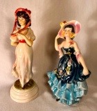 2 Vintage Goebel Figurines - The Visitor & Pinkie