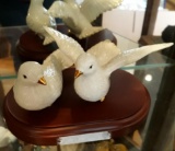 Mikasa Dove Figurine with Ceramic Animal Figurines