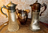 1930's and Vintage Claret/Decanter with Ice Insert