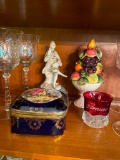 Porcelain and Crystal Decorative Items