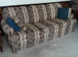 Grand Millennial Norwalk Striped Sofa