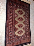 Persian...Sarab with Brass Hanging Wall Hardware - Circa 1920's