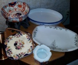Ceramic Platters and Bowls Lot