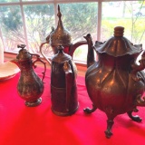 Collection of Coffee Pots with Markings - See pictures