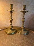 Tall Brass Candlesticks