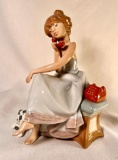 Lladro Chit Chat Girl Figurine - Retired