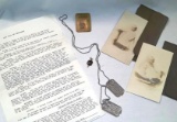 Ephemera and WWII Soldier Memorabilia