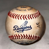 Dodgers Signed Baseball with Multiple Signatures including Mark Cresse! See Pictures