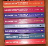 Lot of 8 Julia Quinn Bridgerton...Series Books...- See Pictures for More Information!