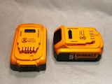 Two 20V MAX XR 5Ah Batteries