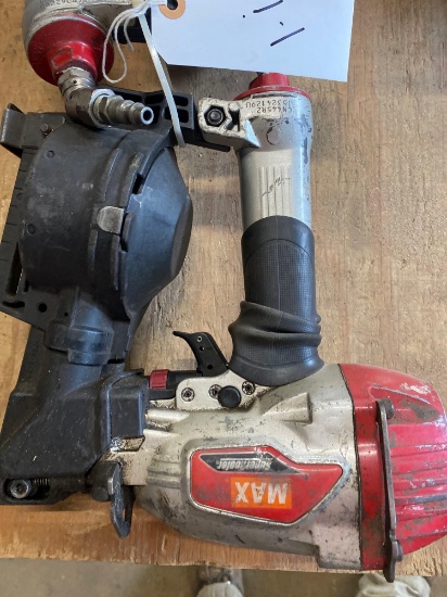 (2) Max Air Coil Nailers - See pics for sizes and models