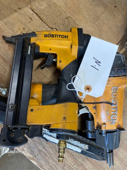 (1) Bostich Brad Nailer (1) Bostich Strip Nailer- See pics for sizes and