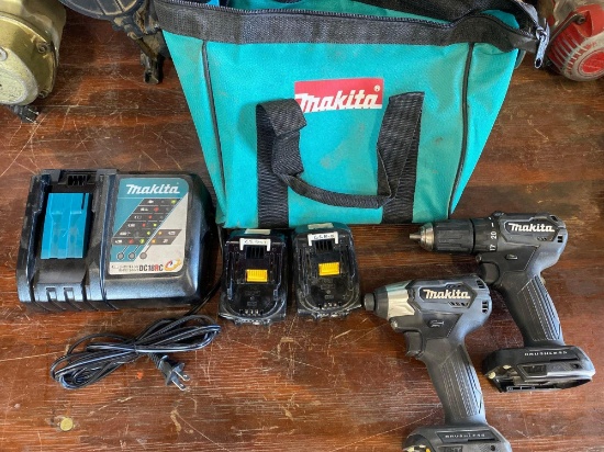 Makita Refurbed 18v Impact/Drill Combo