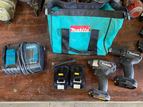 Makita Refurbed 18v Impact/Drill Combo