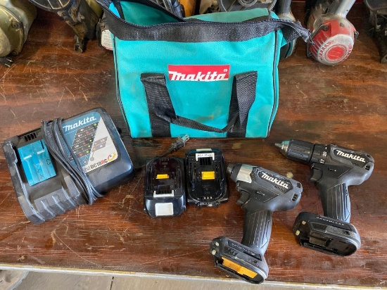 Makita Refurbed 18v Impact/Drill Combo