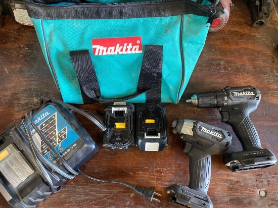 Makita Refurbed 18v Impact/Drill Combo