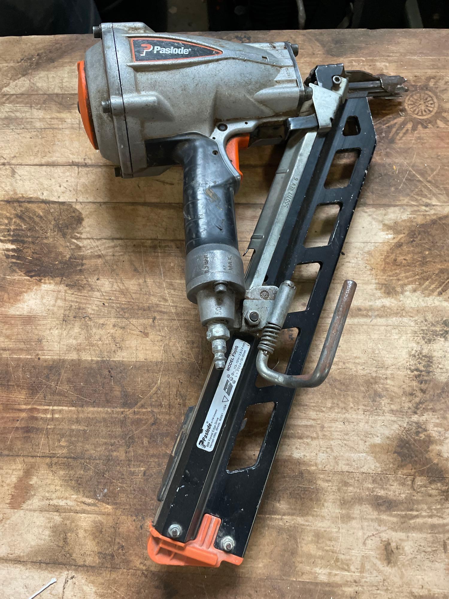 Paslode Model F350S Air Spiker/Framing Nailer Proxibid