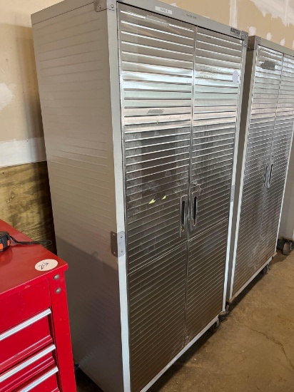 Locking Metal Storage Cabinet