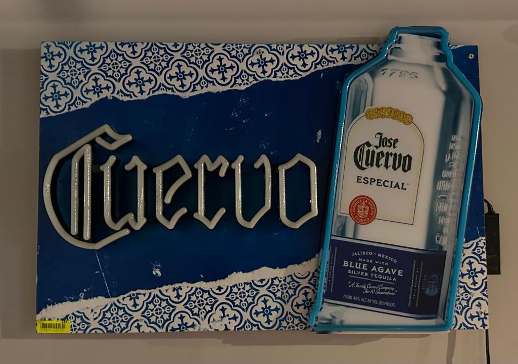 Jose Cuervo Especial Neon Wall Sign | Proxibid