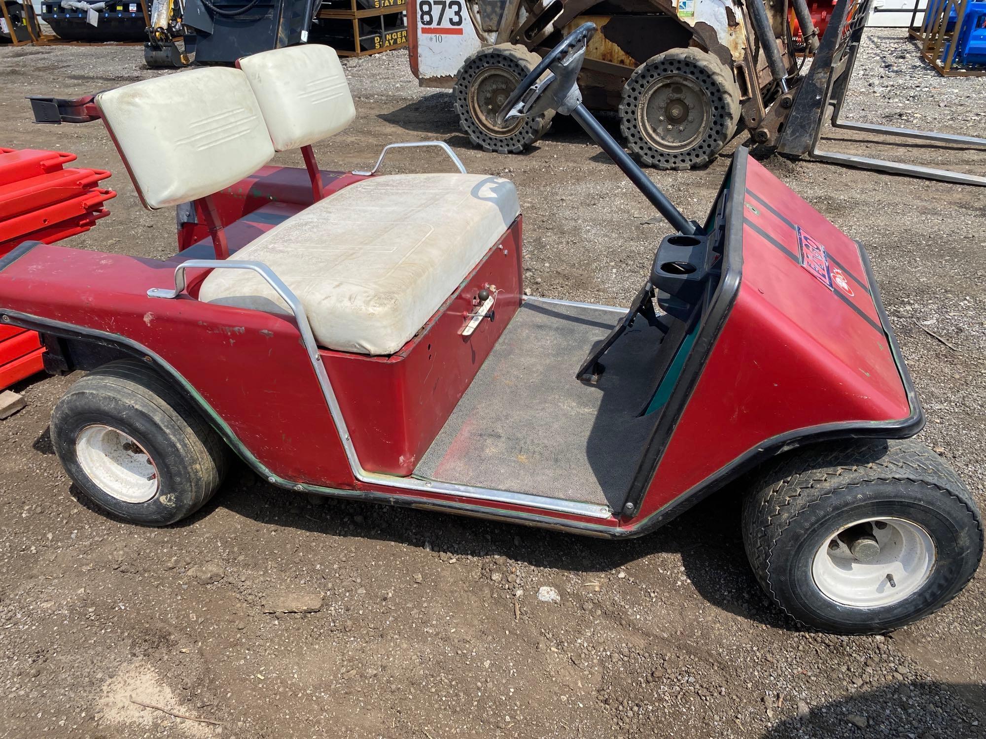 Vintage EZGO Gas Golf Cart Proxibid