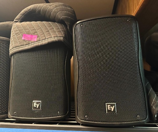 Pair of Electro-Voice ZXA1 Speakers