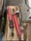 (2) Hydraulic Rams & Box of Springs for Screener