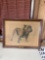 27in x 22in Vintage Mack Bulldog Painting