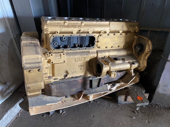 Vintage Mack Engine Block