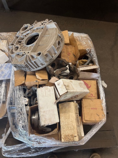 Pallet of Truck Transmission Parts
