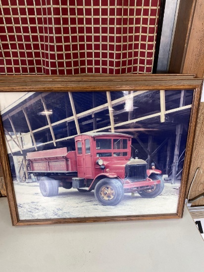 22in x 18in AP Rogers & Son Coal Truck Photo