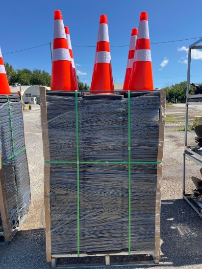 New Steelman Co 28in PVC Traffic Cones (250 pcs)
