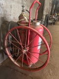 Vintage Rolling Fire Extinguisher