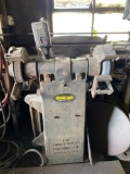 Hisey Wolf Machine Co Dual Pedestal Grinder