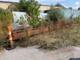 Old Steel Bent Trailer Frame