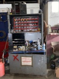 Metal Work Station w/ Contents