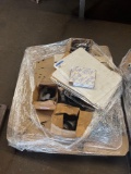 Pallet of truck transmission parts