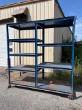 Large Steel Rolling Shelving Unit